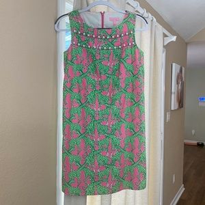 Lilly Pulitzer 100% Cotton Shift Dress - Vintage